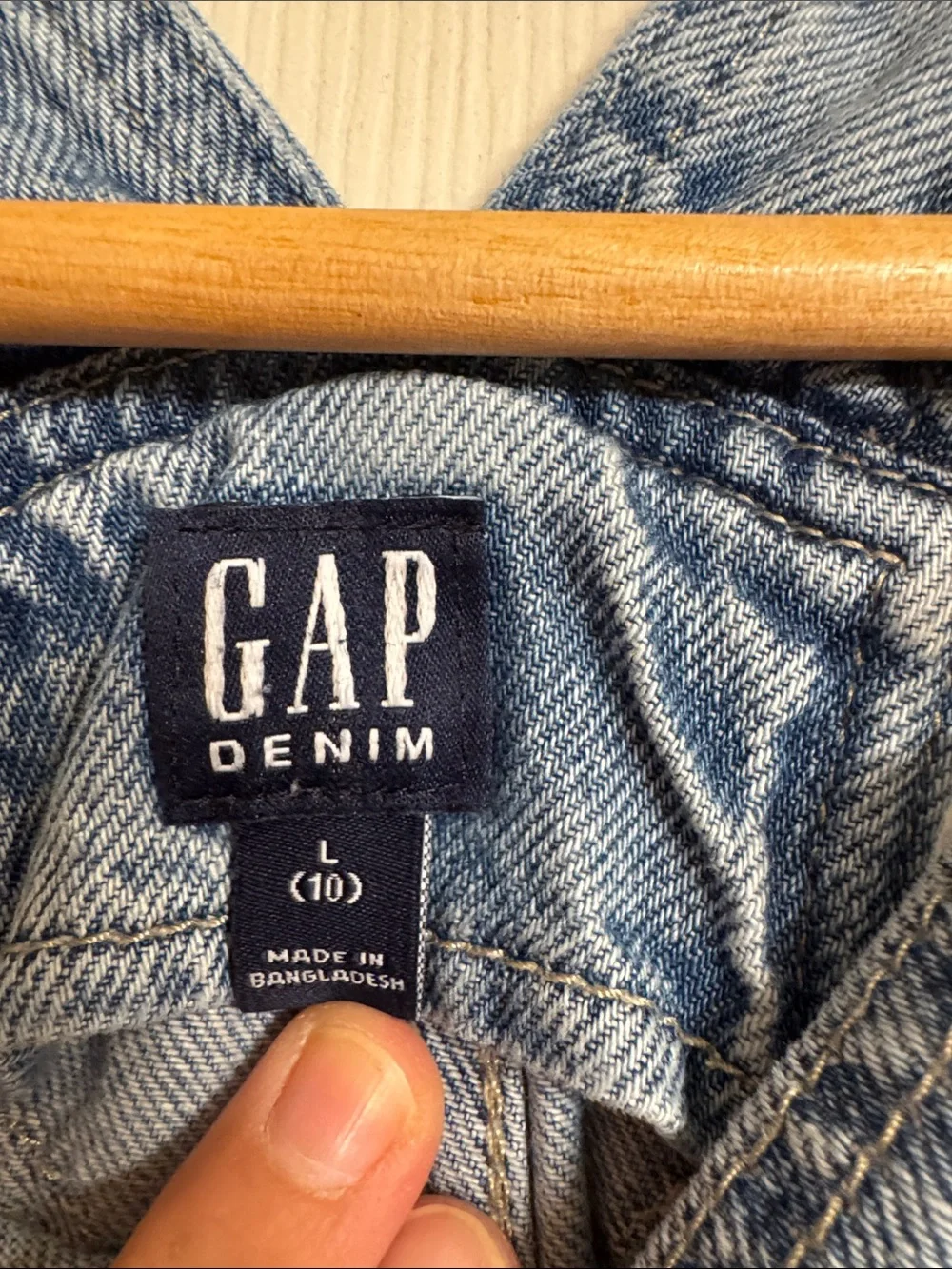 GAP Light Blue Denim Overalls